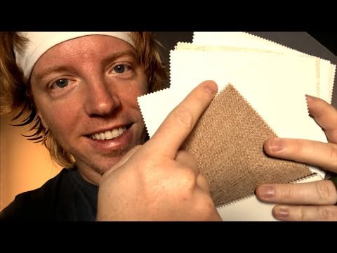 ASMR Plush Carpet Consultation | Fabric Scratching and Tapping 
