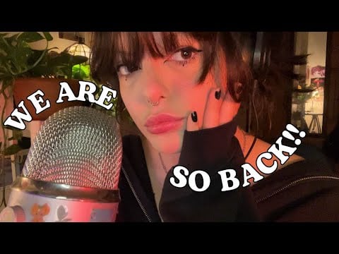 the old ASMR Creature is back, apparently? (w/ mouth sounds)