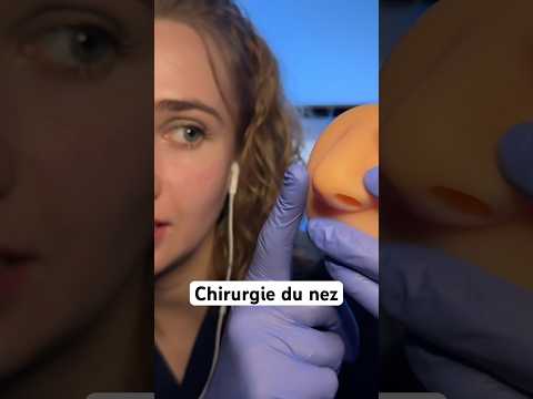 On refait ton nez ? #asmrfrançais #asmrroleplay #asmrmedical #chirurgie #nez