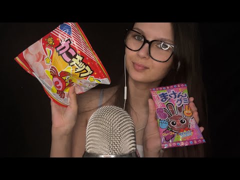 ASMR Trying Japanese Snacks!!! 🇯🇵