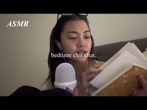 ASMR - a little life update before i go to bed & my 2024 wishlist | whispering & rambling 😴 🛌