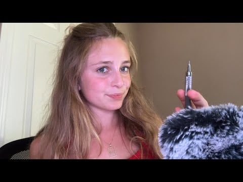 ASMR Writing On The Camera
