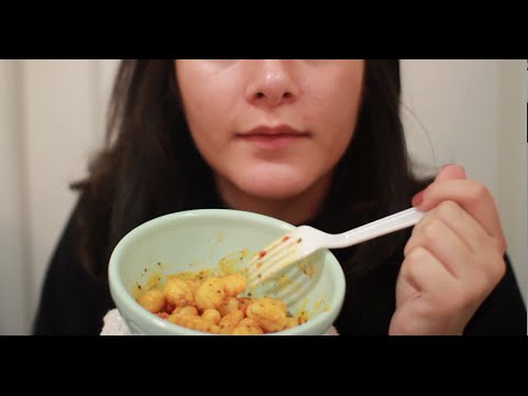 ASMR Pasta + Snack Eating