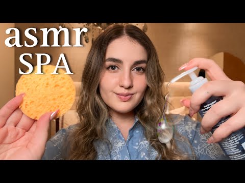 asmr SPA Limpieza + Tratamiento FACIAL PARA DORMIR Ale ASMR español