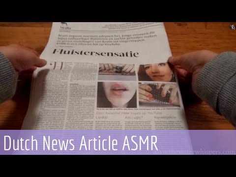Volkskrant Newspaper Article About ASMR Translation (16/10/2012)