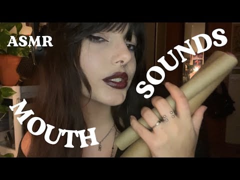 ASMR Mouth Sounds with a Tube