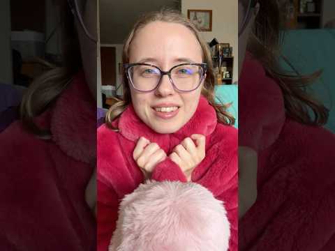 Fluffy ASMR | Word Repetition and Soft Sounds #asmr #shorts