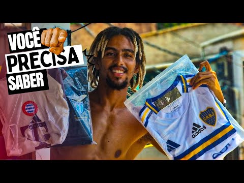 ASMR • ONDE CONSEGUIR CAMISA DE TIME IMPORTADA ?? 😍 #ASMR #unboxing