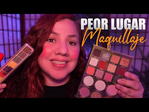 Maquillaje en el PEOR Salon de Belleza de la CIUDAD | ASMR Español | Murmullo Latino