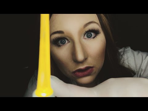 ASMR Eye Exam Roleplay | Removing Something From Your Eye | Extensive | Pen Light | Gloves