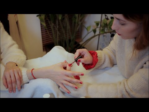 ASMR ~ Nail Care Spa Session! 💅 Real Person ⚬ Soft Spoken ⚬ Relaxing ⚬ Mouth Sounds ⚬