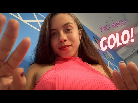 ASMR VOCÊ VAI DORMIR NO MEU COLO 😊❤️