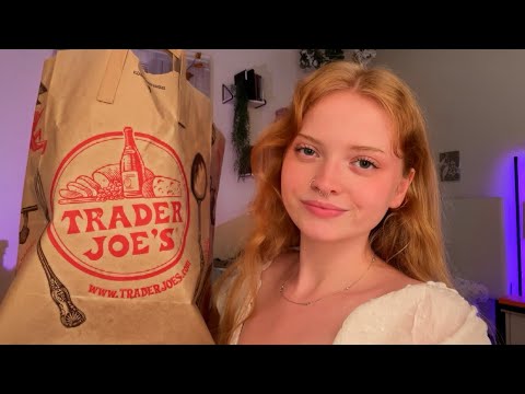 ASMR ~ TRADER JOE’S GROCERY HAUL 🛒🛍️🥞🥗