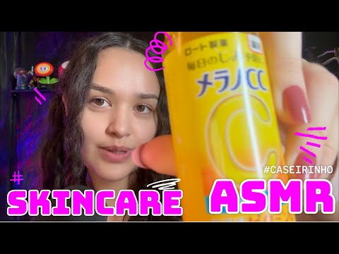 ASMR CASEIRINHO 🎀 fazendo sua skincare ✨
