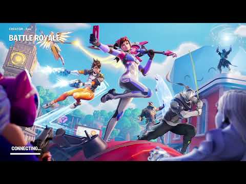 ASMR Trigger Words w/ Glitchy Fortnite Gameplay