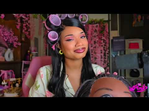 ASMR ~ Rude & Extra Ghetto Hairstylist Does Your Hair