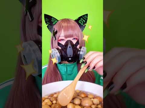 【ASMR】Wood soup!!! 木のスープ！#shorts #asmr #四葉の抹茶