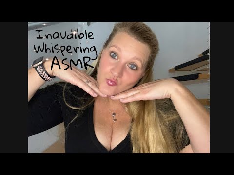 [ASMR]  ⚠️Very tingly  Inaudible whispering Soft Spoken real talk• Mouth Sounds • Finger Fluttering