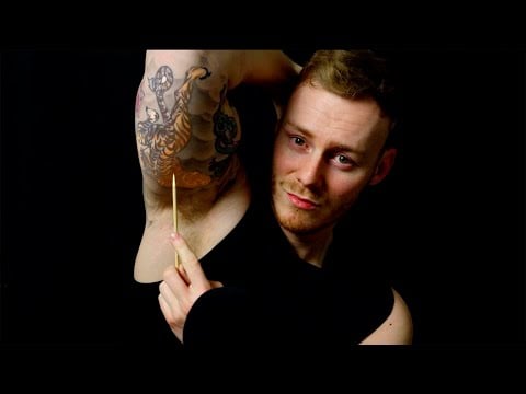 Tattoo Tracing | ASMR - My Tattoos - Whispered