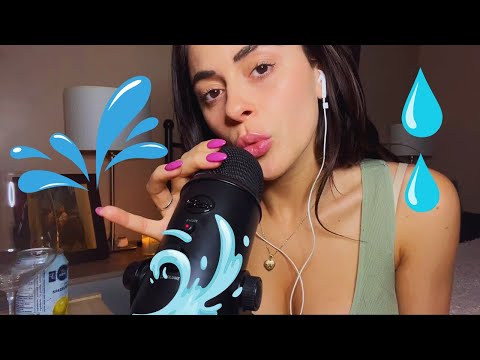 Wet Mouth Sounds & Sparkling Soda Water ASMR