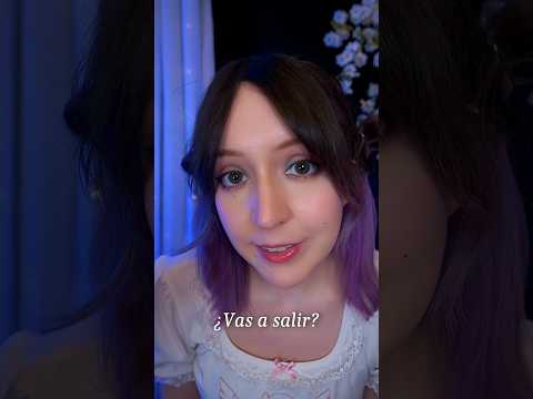 ⭐ASMR ¿Vas a salir? déjame arreglarte el pelito 🤍