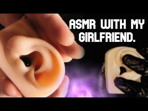 ASMR With My Girlfriend, Ear Digging, Gloves, Triggers,  Countdown💤