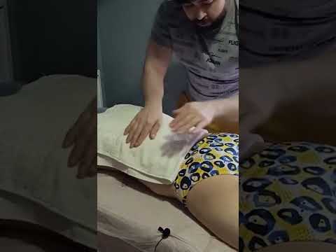 ASMR TURKISH AND SLEEPING BACK THERAPY MASSAGE #asmr #sleep #triggersforsleep #massage #shortvideo