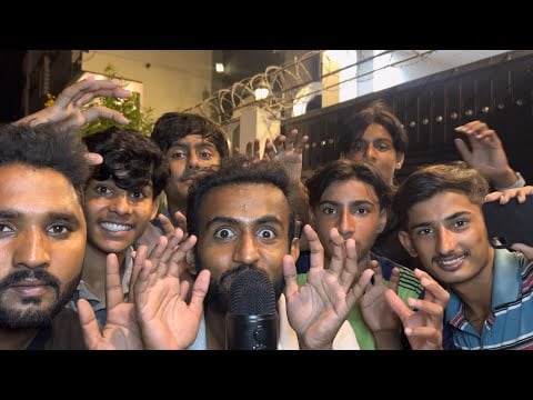 ASMR With My City Friends In Night 