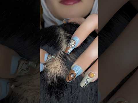 Scalp Scratching & Hair Play #asmr #shorts #asmrtriggers #asmrmassage #asmrmouthsounds