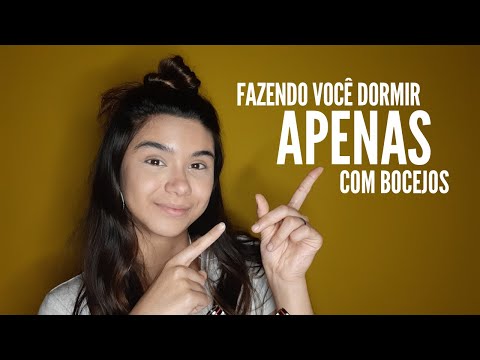 ASMR: VOCÊ VAI DORMIR EM 5 MINUTOS (Bocejos, Sons de boca e Tapping) - YAWN AND MOUTH SOUNDS