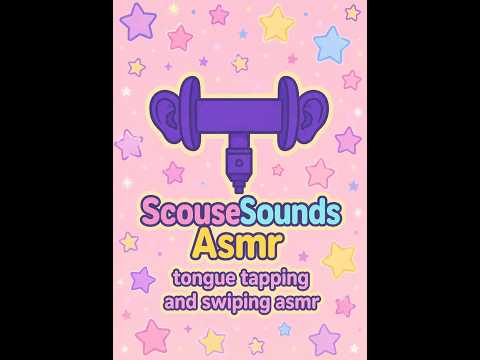 Tongue swiping/scraping and ear licking asmr for sleep and relaxation!!!!!