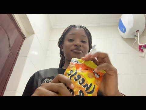 ASMR| Eating 100 Pieces of Cheese balls (one of my favorite snacks) crunchy sounds