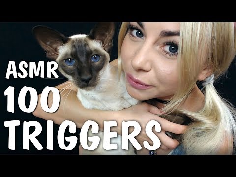 АСМР 100 ТРИГГЕРОВ ЗА 4 МИНУТЫ | БЫСТРОЕ АСМР | 100 TRIGGERS IN 4  MINUTES | FASTEST ASMR