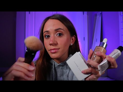 ASMR / Doing Your Makeup But You're In a Rush (fast asmr)