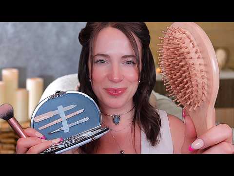 ASMR Ultimate Spa Treatment | Hair, Nails, Makeup & Facial for Mom 💖 Layered