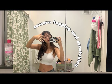 ASMR Upclose Camera Tapping and Scratching (and lofi rambles)