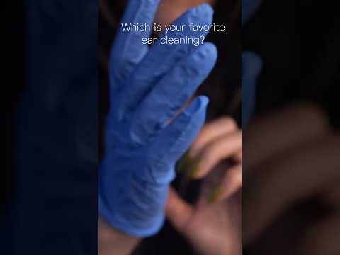 #asmr Which is your favorite ear cleaning?