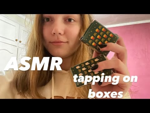 BOX TAPPING ASMR