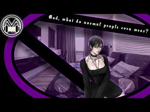 ASMR Roleplay: Corporate Chill [Goth Gf Starts A New Job], [F4M], [Ingrid Part 4], [Reverse Comfort]