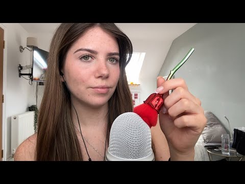 ASMR | Catch up with me 🥰 Whispers and Mic Brushing