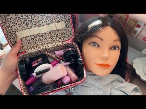 ASMR Lofi doing your makeup 💄😍✨- rummaging sounds 