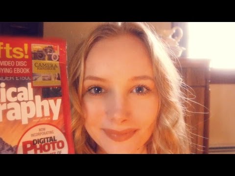 ASMR Whisper Flipping through a Magazine ❤ Back to Basics ASMR