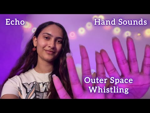 ASMR for Sleep | Echo Finger Flutters & Hand Sounds 