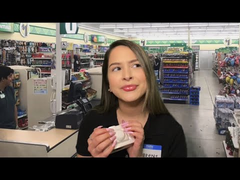 ASMR Rude dollar tree cashier 🙄 Roleplay