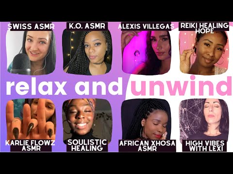healing sleep asmr collab (1 hour)