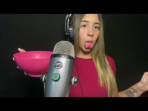 ASMR BLUE YETI - COMIENDO TAKIS CON LIMON - MOUTH SOUNDS - AMNY ASMR