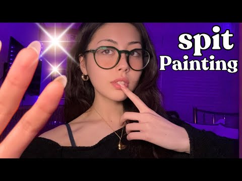 ASMR Spit Painting ✨ Super Tingly & Relaxing Personal Attention