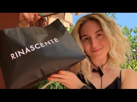 HAUL SALDI 🛍🤑 Zara, Primark (show and tell asmr ita)|| Luvilè ASMR