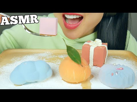 ASMR MOUSSE CAKE (EATING SOUNDS) NO TALKING | SAS-ASMR