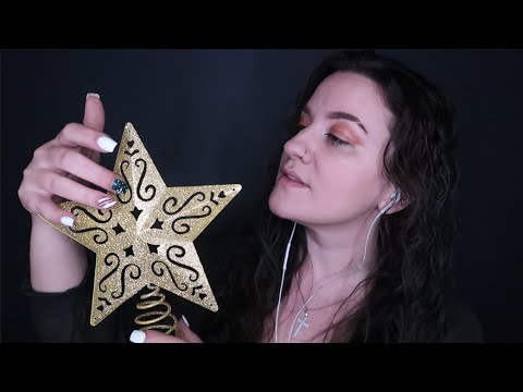 ASMR My Fav Christmas Decorations Show & Tell [Whispered]